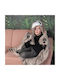 Noxxiez Blanket Fleece Gray 100x130cm