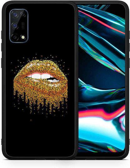 Smartfits Valentine Golden Back Cover Χρυσό (Realme 7 Pro)