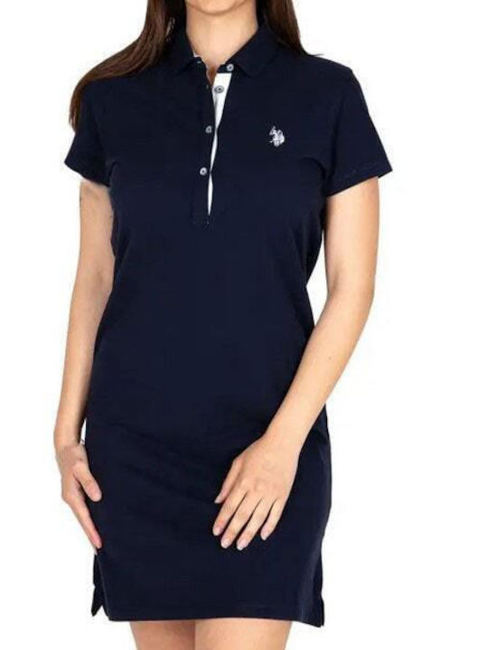 U.S. Polo Assn. Mini Shirt Dress Dress Blue