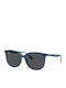 Ray Ban Γυναικεία Γυαλιά Ηλίου με Μπλε Κοκκάλινο Σκελετό και Μαύρο Φακό RB4378 669487