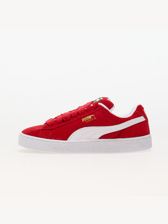 Puma Suede Xl Bărbați Sneakers Red / White