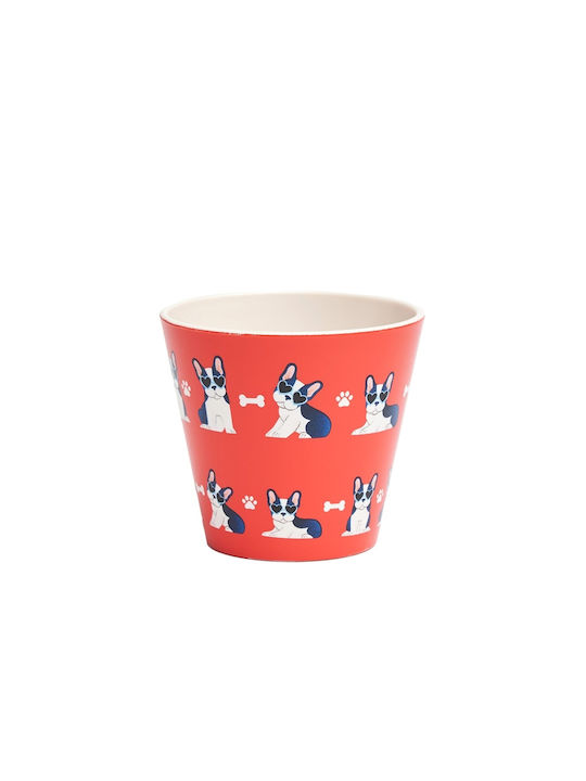 QuyCup Κούπα Πλαστική Κόκκινη 90ml