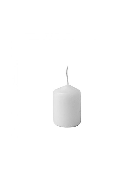 Plastona Decorative Candle White 1pcs