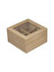 Macma Werbeatrikel Διακοσμητικό Κουτί Γυάλινο 15x15x8.4cm