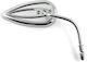 Arlen Ness Motorcycle Mirror 1pcs Black