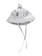 Boboli Kinderhut Bucket Stoff Grau