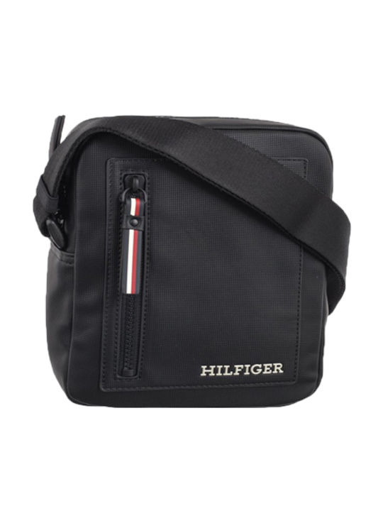 Tommy Hilfiger Ανδρική Τσάντα Ώμου / Χιαστί Μαύρη