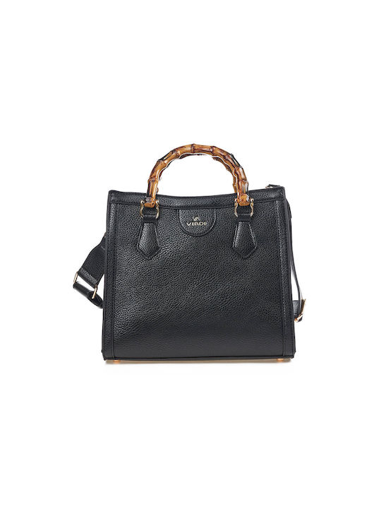 Verde Damen Tasche Hand Schwarz