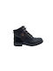 Elong Men's Leather Boots Black