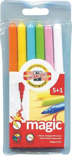 Koh-I-Noor 5+1 Marker de Proiectare Negru