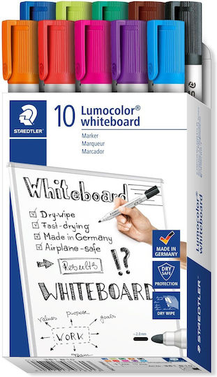 Staedtler Whiteboard Markers 2mm 10pcs