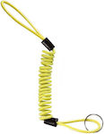 Lampa Motorcycle Lock Reminder Cable in Yellow