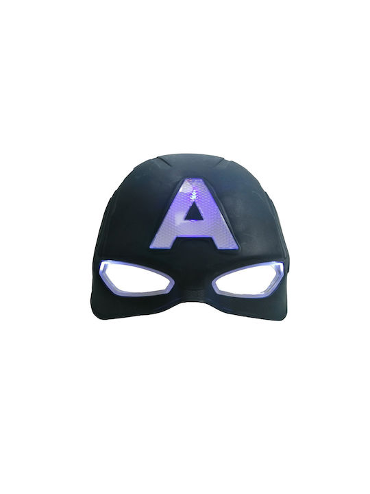Karnevals-Kinder Maske Augenmaske Mit Licht Blau