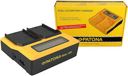 Patona Double Battery Charger Compatible with JVC