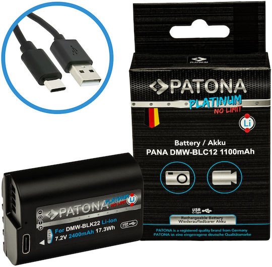 Patona Batterieladegerät Kompatibel mit Panasonic
