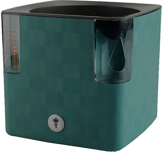 Hydrostab Γλάστρα Πλαστική Πράσινη 14x14x14εκ.