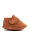 Bearpaw Soft Sole Baby Slippers Brown
