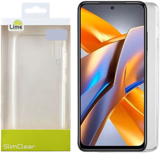 Lime Slimclear Back Cover Silicon Transparent (Poco X3 GTRealme GT 5G)