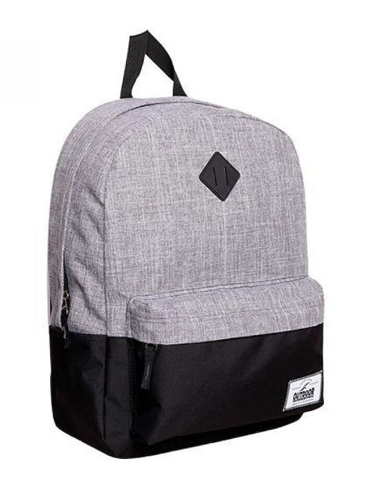 Next School Bag Backpack Junior High-High School in Gray color 25Liters