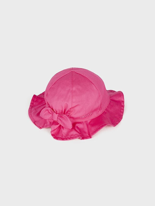 Mayoral Kids' Hat Fabric Fuchsia