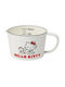 Studio Ghibli Mug Enamel White 450ml