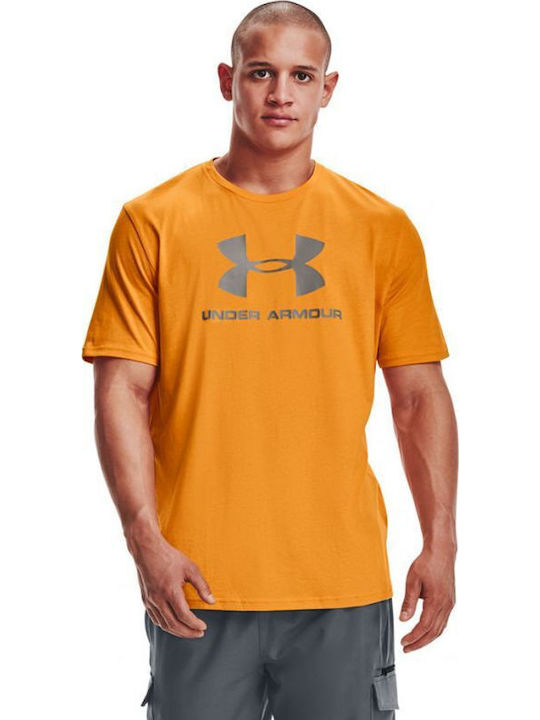 Under Armour Ua Sportstyle Logo T-shirt Πορτοκαλί