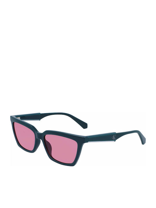 Calvin Klein Women's Sunglasses with Green Frame and Green Lens CKJ23606S 300