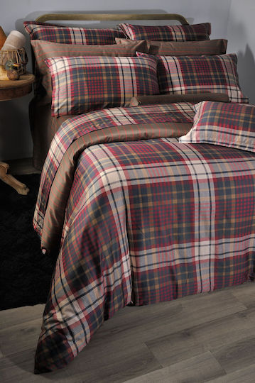 Down Town Home S829 Σετ Υπέρδιπλο Amsterdam Stripe 235x250cm 3τμχ