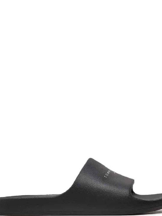 Tommy Hilfiger Printed Women's Slides Black