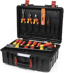 Wiha 45530 Tool Case with 18 Electrician's Tool Set