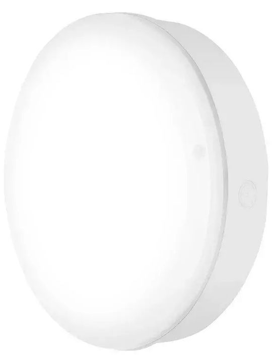 Ledvance Surface Επιτοίχια Εξωτερική Πλαφονιέρα LED IP65 10W με Φυσικό Λευκό Φως