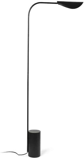 Faro Barcelona Stehleuchte H138.3xB54.8cm. mit Fassung für Lampe G9 Schwarz