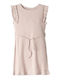 Children's Dress Sleeveless Beige