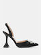 Luigi Pointed Toe Black Heels