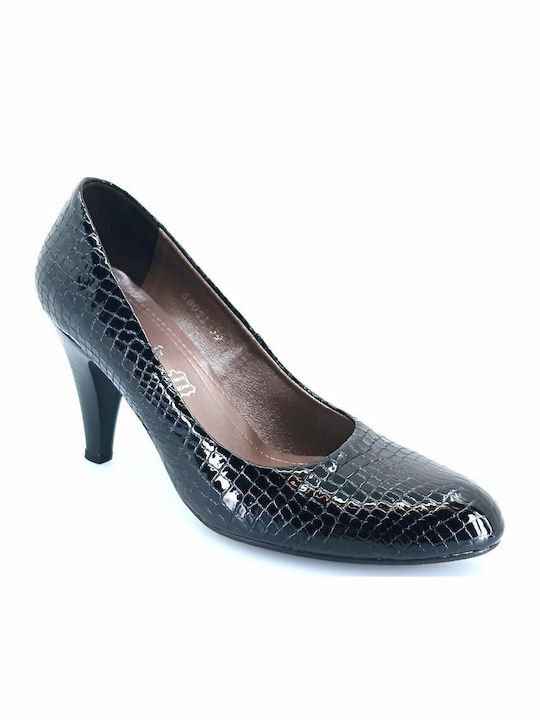 Patent Leather Black High Heels