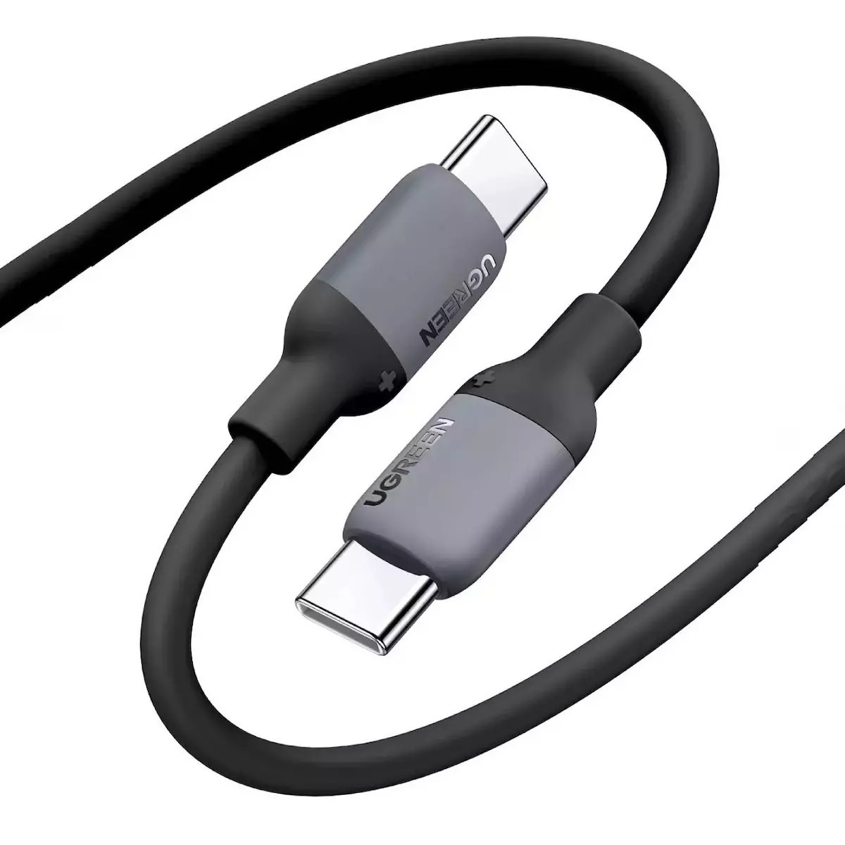 UGREEN 3m 60W USB-C 2.0 Male To Male Cable - Fast Charging And Data...
