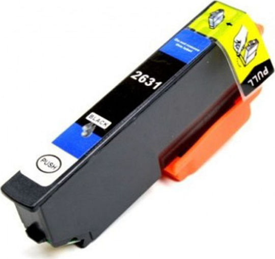 Premium Kompatible Tintenstrahldrucker-Tintenpatrone Epson T2631 500 Seiten 10ml Schwarz 1Stück