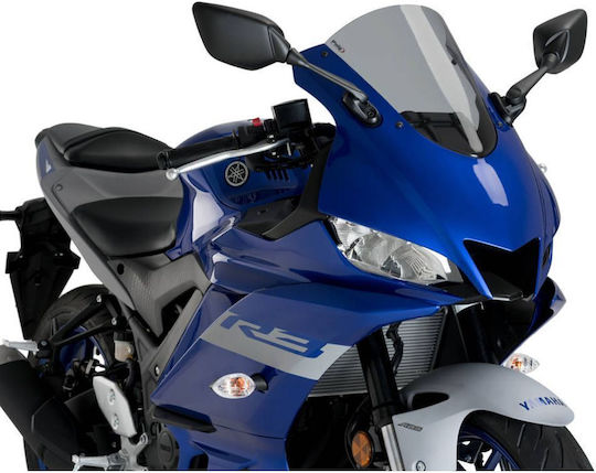 Puig Motorcycle Windshield & Windscreen Tinted Visor for Yamaha YZF-R3 3737H