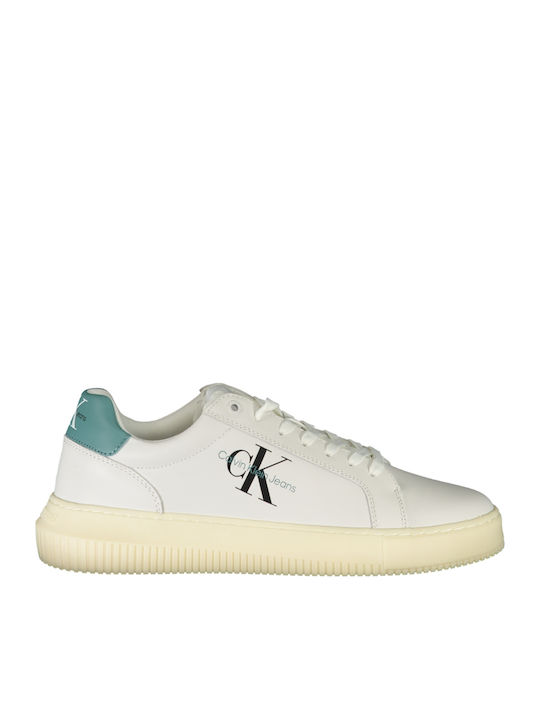 Calvin Klein Adidași Pentru Bărbați Albi