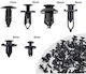 Car Plastic Clips 100 Pieces