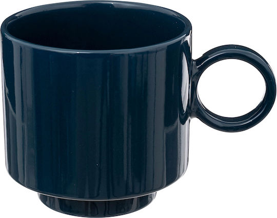 Tasse Keramik Blau 380ml 1Stück