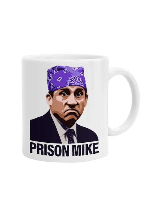 Koupakoupa Prison Mike The Office Mug Ceramic Brown 330ml 1pcs