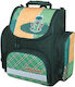 Titanum School Bag Backpack Junior High-High School Gold with Water Bottle Holder