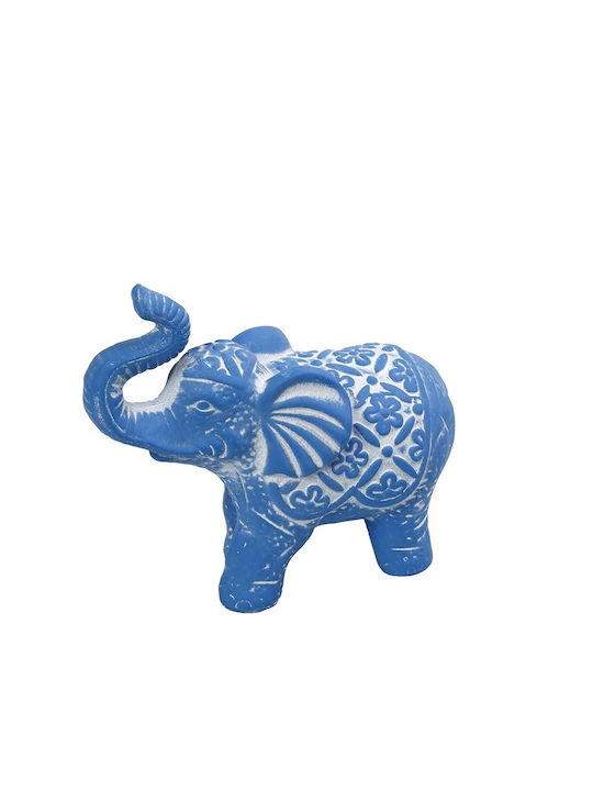 Espiel Set of Decorative Elephants made of Ceramic 25.5x11x21cm 2pcs