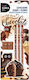 Derform Set von 6 Bleistiften HB Braun
