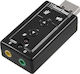 Εξωτερική USB Κάρτα Ήχου 7.1