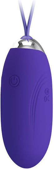 Pretty Love Jenny Youth Vibrator Egg cu Telecomandă 7cm Violet