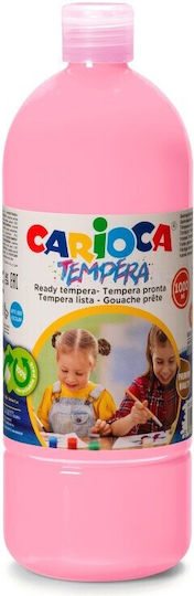 Carioca Tempera Farben Pink #ffc0cb in Flasche 1000ml 1Stück