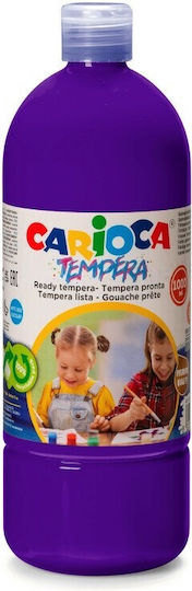 Carioca Tempera Paints Violet #9400d3 in Bottle 1000ml 1pcs