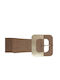 Baria Bags Elastic Women's Belt Brown